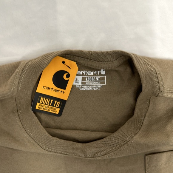 CARHARTT LOOSE FIT HEAVYWEIGHT SHORT-SLEEVE POCKET T-SHIRT - Picture 6 of 6